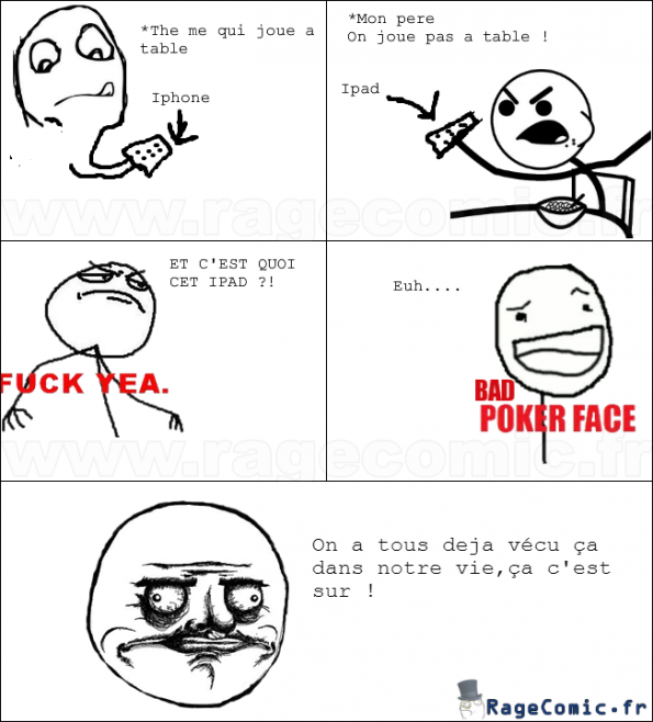 On a tous déjà vécu ça dans notre vie ! ~ Mon 1er ragecomic